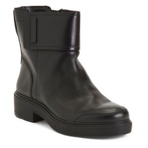 Franco Sarto Leather Boots Size 5M NWOT